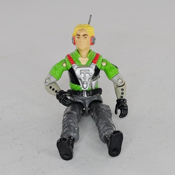 Vintage Hasbro 1987 GI Joe Arah Psyche-Out Antenna Figure 3.75" - Picture 7 of 7
